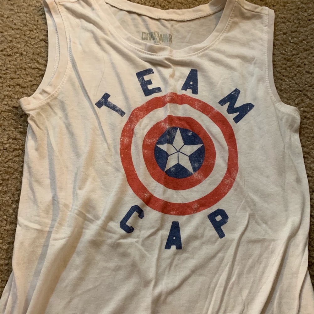 Captain America muscle tee